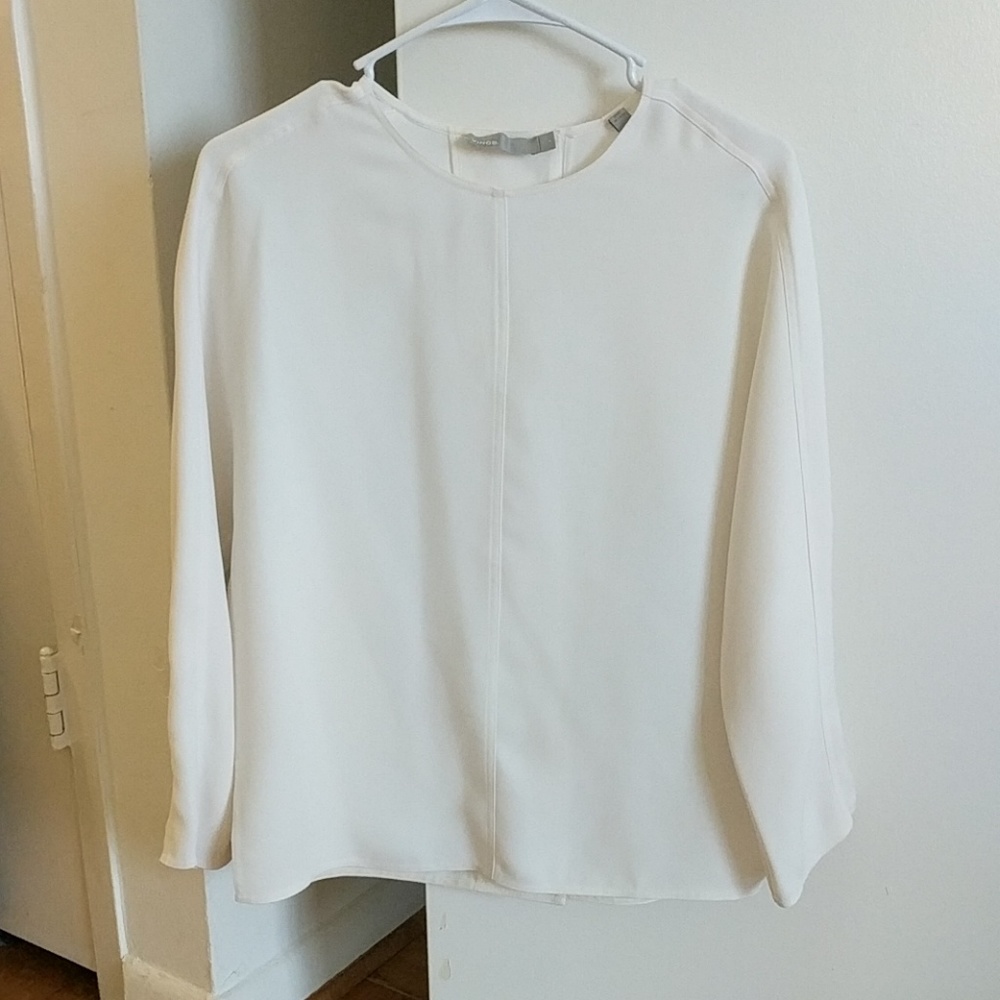 Vince Comuto White Blouse